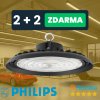SEIPRO PHILIPS LED Highbay UFO 100W – 15 000 lm, 4000K/5000K, IP65, 1–10V stmievanie | 2+2 zdarma Typ svetla: Denná biela 4000K
