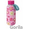 Quokka KIDS Nerezová fľaša termoska s pútkom FLOWERS 330 ml