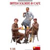 MiniArt British Soldiers in Cafe 1/35