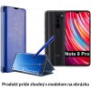 Otváracie Púzdro Luxria Clear View pre Xiaomi - Modré Pre Xiaomi: Redmi Note 8 Pro