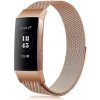 BStrap Milanese Large remienok na Fitbit Charge 3 / 4, rose gold SFI005C08