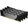 KINGSTON DIMM DDR4 64GB (Kit of 4) 3600MT/s CL16 1Gx8 FURY Renegade Black KF436C16RB12K4-64 Kingston