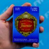 Fournier S.A. Fournier 818 Linen Finish Jumbo Index pokerové karty Modrá