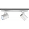 Philips HUE RUNNER Bodové svietidlo, 2 spoty, GU10, 32047500