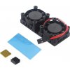 Duálny ventilátor pre Raspberry Pi 3B+/4B