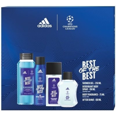 Adidas UEFA Champions League Best of The Best darčeková kazeta pánska 1 ks