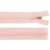 Špirálový zips skrytý šírka 3 mm dĺžka 60 cm dederón Farba: 361 broskyńová svetlá