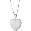 Náhrdelník RU 34227 Heart Strieborná HR34227