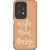 Picasee silikonový černý obal pro Honor 200 Lite - Boss Mama