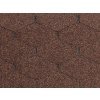 Asfaltový šindeľ Guttatec Diamant hnedá, 3 m² v balení (21 ks šablon)