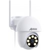 IP WiFi kamera Anran P3 Max-50M / rozlíšenie 5MP / biela 661372
