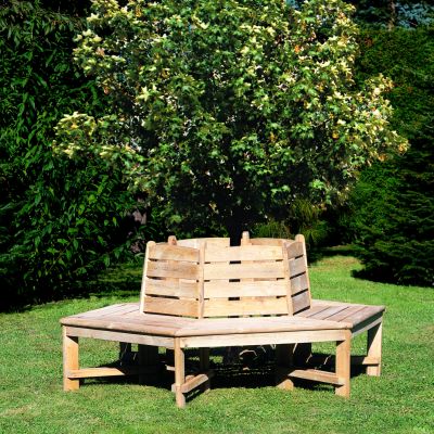 drevená lavička k stromu od 389 € - Heureka.sk