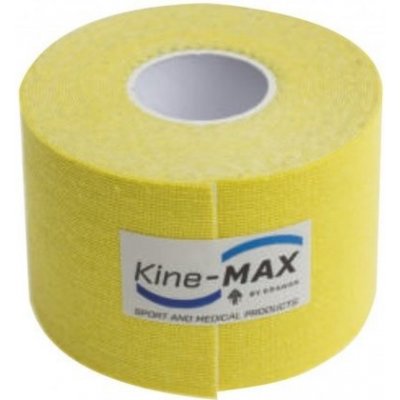 Kine-MAX Super-Pro Cotton Kinesiology Tape tejpovacia páska žltá 5cm x 5m