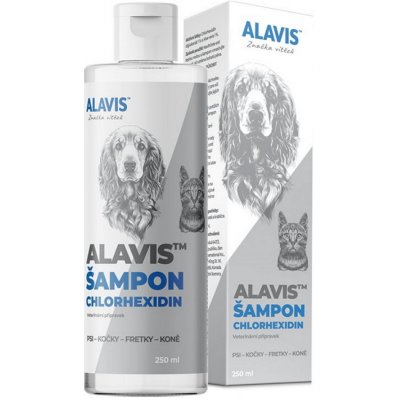 ALAVIS Šampón Chlórhexidín pre psov a mačky 250 ml