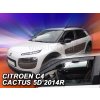 Deflektory na Citroen C4 Cactus, 5-dverová, r.v.: 2014 -