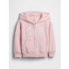 GAP Baby mikina s logom VintageSoft Ružová 4YRS