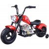 mamido Detská elektrická motorka Chopper 24V červená