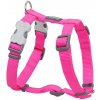 Red Dingo postroj jednofarebný 20 mm x 45-66 cm Hot Pink