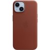 Apple Leather Case s MagSafe pro iPhone 14 - cihlově hnědý MPP73ZM/A