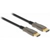 Delock HDMI prepojovací kábel Zástrčka HDMI-A 30 m čierna, strieborná 84040 8K UHD, pozlátené kontakty HDMI kábel; 84040