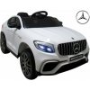 R-Sport Elektrické autíčka Mercedes GLC63s EVA kolesá vstup USB MP3 DO 2.4 GHz Kožené sedadlo 4x4 čierna
