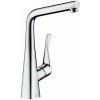 Hansgrohe Metris New - Páková kuchynská batéria na montáž pred okno, chróm - 14823000