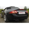70mm Duplex Športový tlmič výfuku Jaguar XKR Cabrio - s certifikátom ECE (860201D-X)