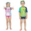 Tričko Do Vody - MARES Rashguard SHIELD Kid - Detské XL Fialová