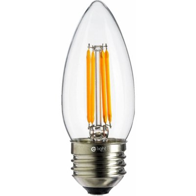 Light Home Dekoračná LED žiarovka E27 neutrálna 4000K 4W 520 lm sviečka