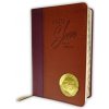 Biblia: ekumenická, s indexmi - dvojfarebná, hnedá (stredná) - Božie Slovo na cestu životom, Jubilejný rok 2025 - s deuterokánonickými knihami