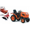 KUBOTA B1121 SET - traktor + rotavátor + pluh (+ olejová náplň zdarma)