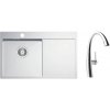 Nerezový drez s batériou ALVEUS Quarto 30 Satin 780x480x1 mm + batéria Slovarm SETA22191