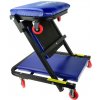 Geko Montážne mobilné ležadlo/dielenská stolička 2v1, skladacie