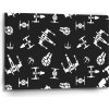 Sablio Obraz Star Wars Vesmírne lode Pattern - 90x60 cm