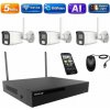 Amiko Wifi 3 kamerový set, 5Mpix, Ai, Dl, Tube (3501K3) (Amiko)