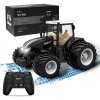 Korody RC TRAKTOR kovový 2,4 Ghz so širokými kolesami, LED osvetlenie, zvuk