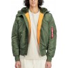 Alpha Industries zimná bunda MA-1 Hooded sage green Farba: zelená, Veľkosť: XL