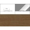 Prechodové lišty A70 - SAMOLEPIACE šírka 6 x výška 0,51 x dĺžka 100 cm - orech chile
