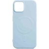 Aiino - Alma Recycled case with magnet for iPhone 15 Plus - Light Blue