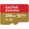 SanDisk Extreme microSDXC 256GB 190MB/s + adaptér