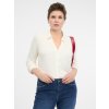 Krémová dámska blúzka s golierom ORSAY 34