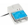 ALCAD AI-223 zosilňovač, 1 vstup TV, 2 výstupy, spätný kanál 0-65 MHz