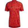 Adidas Condivo 22 Goalkeeper Jersey Short Sleeve M H21238 (118254) RED/BLACK 2XL