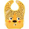 Canpol babies Podbradník plastový s vreckom BabiesBoo - Gepard