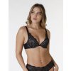 WONDERBRA GLAMOUR TRIANGLE PUSH-UP BRA WB000BHP čierna 70 D