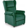 Halmar | Polohovacie kreslo RELAXA zelené | V-CH-AGUSTIN_2-FOT-C.ZIELONY