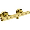 Mexen Slim, termostatická sprchová batéria 150 mm, zlatá lesklá, 77105-50