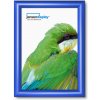 Jansen Display Klaprám A4 profil 25 mm RAL 5010 modrá 241 x 328 mm
