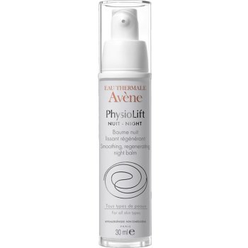 Avène PhysioLift vyhladzujúci regeneračný nočný balzam proti hlbokým vráskam (Hypoallergenic - Non Comedogenic) 30 ml