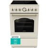 GJE Gorenje GECS5B70CLI Voľne stojaci sporák Elektrický Keramický Béžová